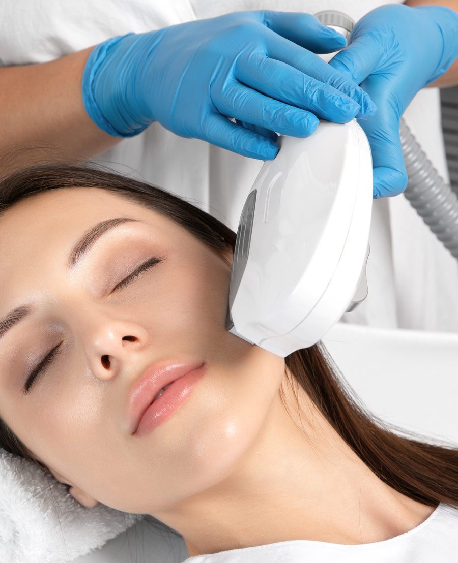 Hudresultat efter IPL-behandling